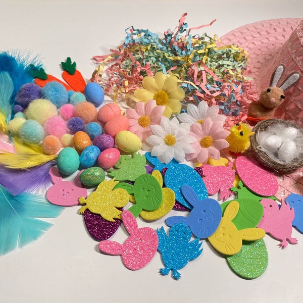 Easter Bonnet Making Kit/ Easter Craft Kit