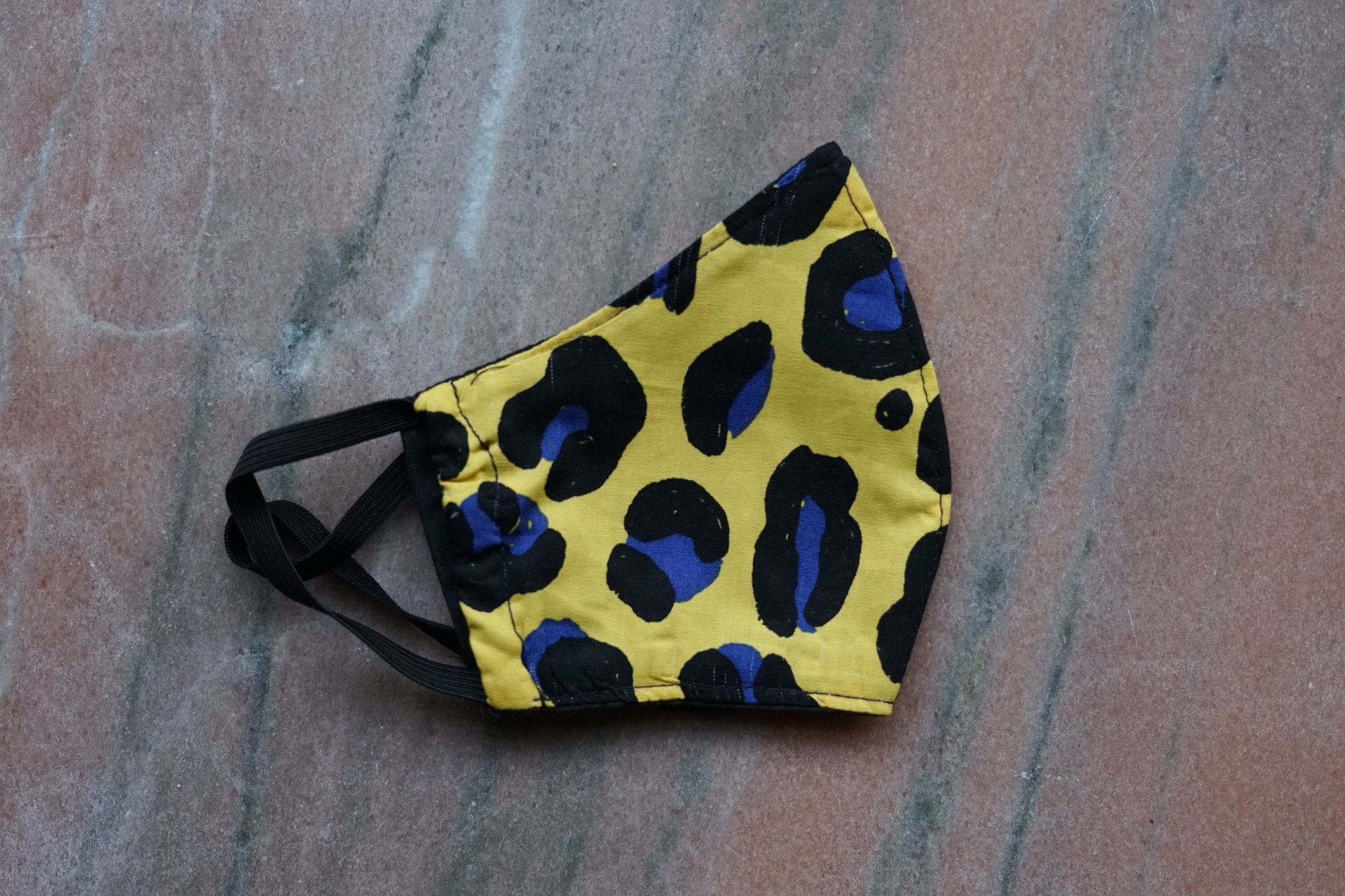 Fabric Face Mask Australia With Filter Pocket Bright Animal Etsy