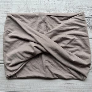Multi style stretch twisted headband headwrap headbands for women sports headbands women's headband gift - beige