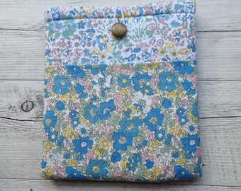 Liberty Floral Gepolsterte Buch Hülle: Tablet Kindle Hülle