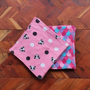 Cloth Wipes - Reusable - Washable - 2ply Flannel - 10/20/30 Pack