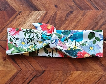 Blumen Baby Haarband - Handgemachte Schleife Headwrap