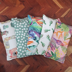 Rice Heat Pack - Heat Bag - Hot/Cold Pack - Pain Relief Pillow - Lavender Scented - Multiple Patterns & Sizes Available
