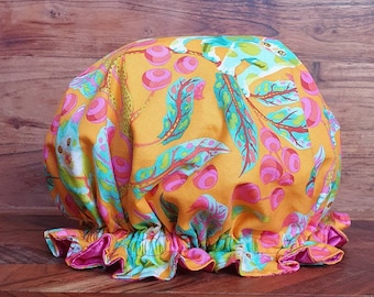 Womens luxury waterproof shower cap - Cat  lovers print