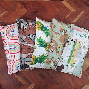 Rice Heat Pack - Heat Bag - Hot/Cold Pack - Pain Relief Pillow - Lavender Scented - Multiple Patterns & Sizes Available