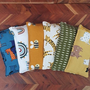 Rice Heat Pack - Heat Bag - Hot/Cold Pack - Pain Relief Pillow - Lavender Scented - Multiple Patterns & Sizes Available