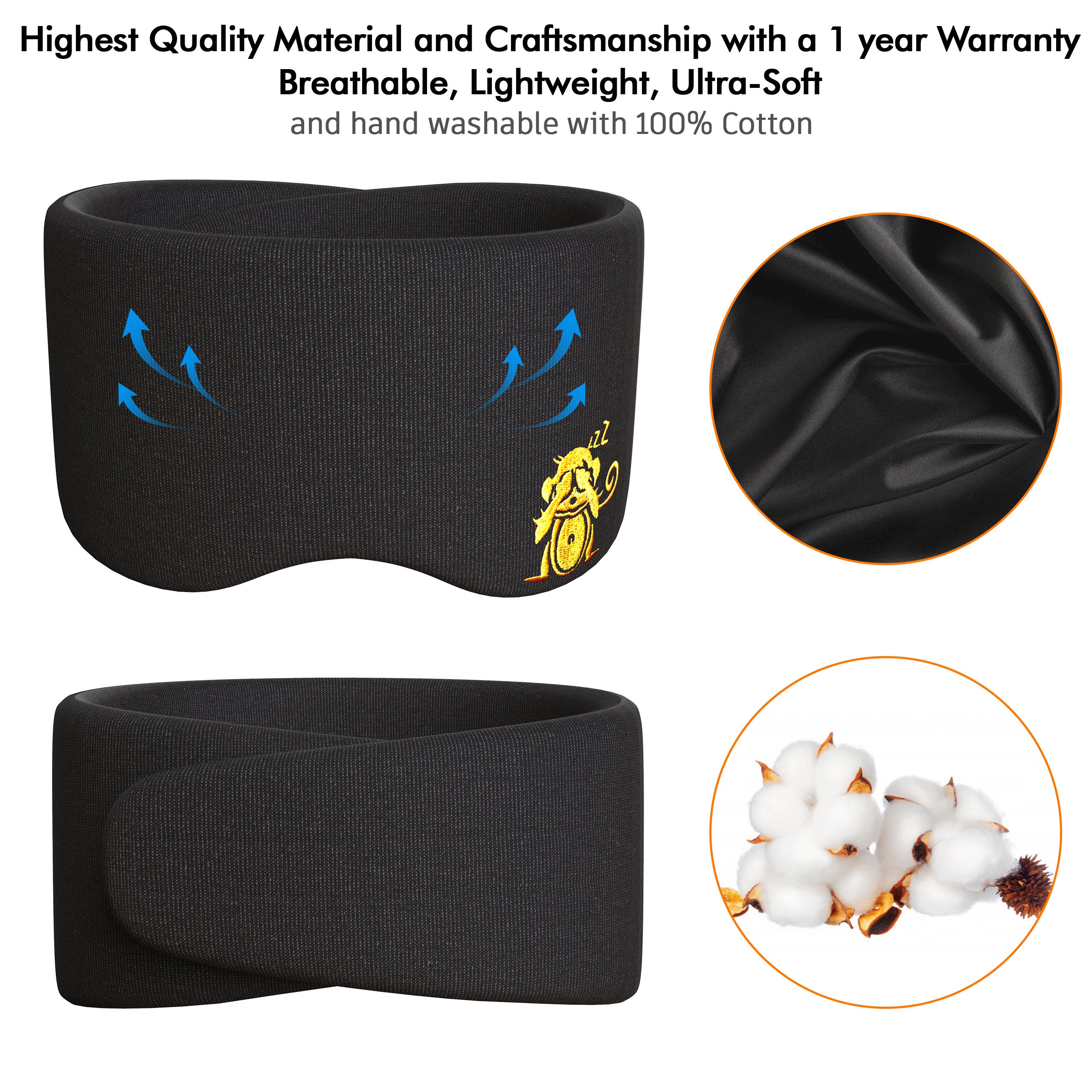 Sleep Monkey Luxury Sleep Mask AwardWinning Sleeping Mask Etsy