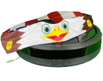 Robo Rascals, Abdeckung, Geschenke für Papa, veteranen, Roomba, Mission 22, Roboter Staubsauger, Adler, Weihnachtsgeschenk, Flagge, Reinigung, amerikanischer Pride,