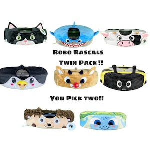 Robo Rascals, Cover, Decal, Roomba, Fun Kids, Pet Owner, Dog Mom, Shark Ion, Home Decor, Gift Ideas, Christmas Gift, Dad, roomba compatible,