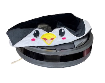 Robo Rascals, Robot Vacuum, Roomba, Shark Ion, Christmas Gift, Gifts for Her, Mom Presents, Unique gift ideas, roomba, dad, penguin, cover,