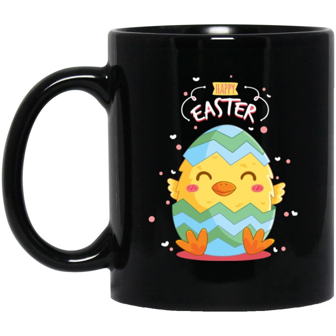 Cute Chick Easter Egg Easter Gift mug | Etsy