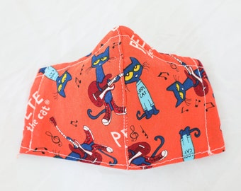 Pete The Cat- Kids Convertible Masks