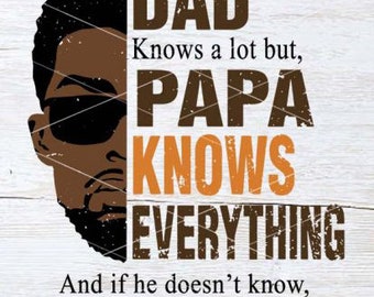 Free Free Papa Knows Everything Svg 133 SVG PNG EPS DXF File