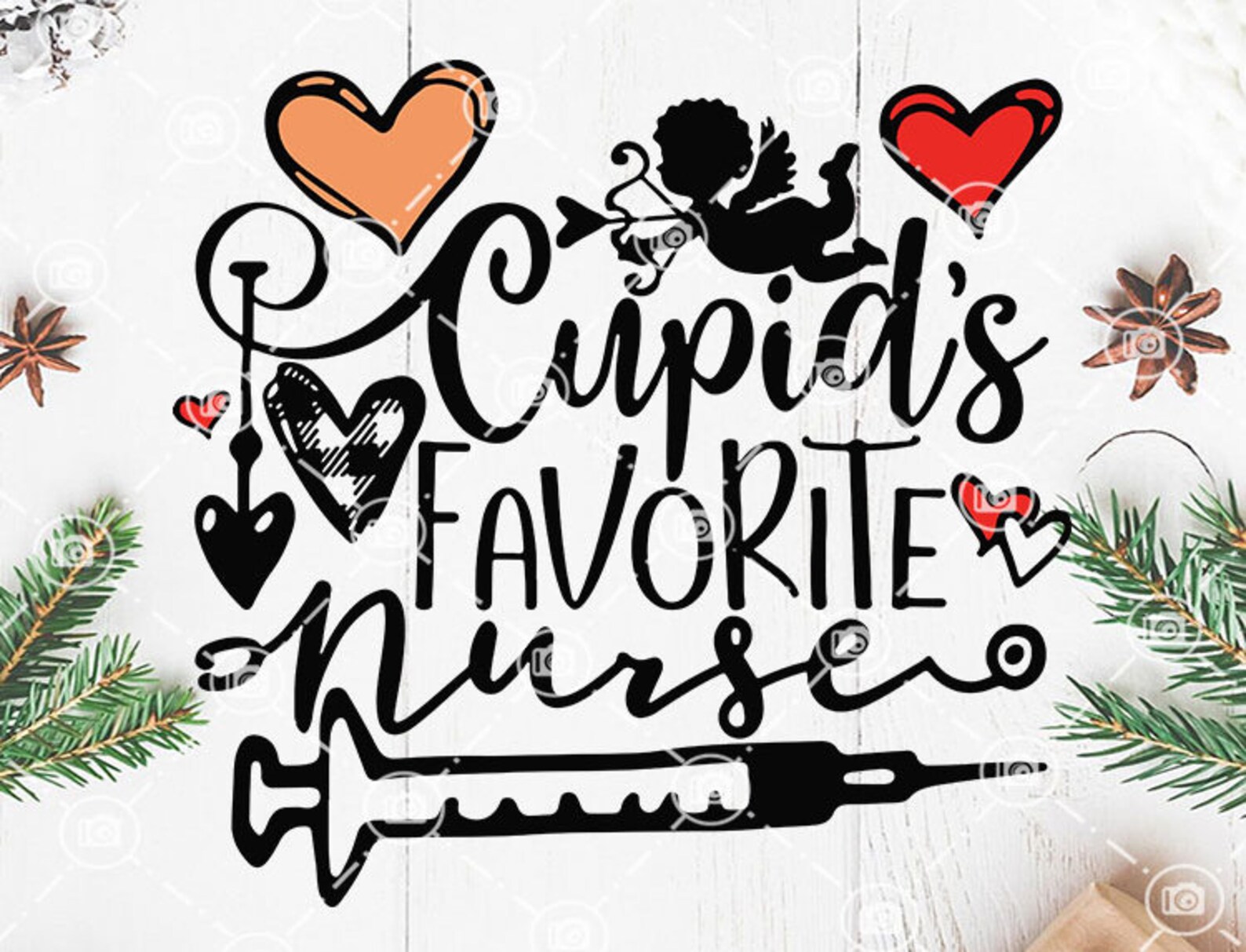 Download Valentines Day 2021 Nurse Life SVG Cupids Favorite Nurse ...
