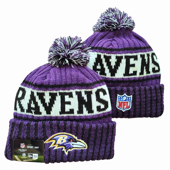 NFL Baltimore Ravens Beanie Caps Winter 