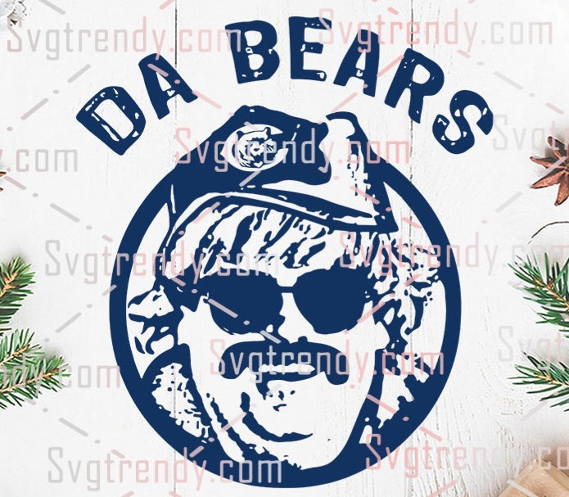 Chicago Bears SVG Vintage Chicago Da Bears SVG Chris Farley | Etsy