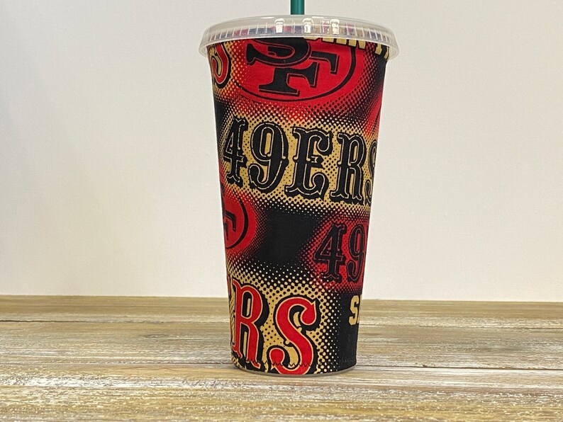SAN FRANCISCO 49ERS Coffee Cup Cozy - Etsy