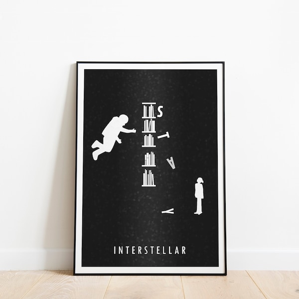 Digital art Movie poster: Interstellar