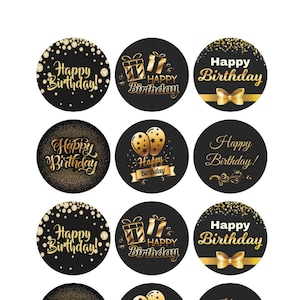 Personalised Acrylic Engraved Disc Custom Acrylic Disc Cupcake Disc Cake  Disc Birthday Disc Gold Silver Rose Gold 
