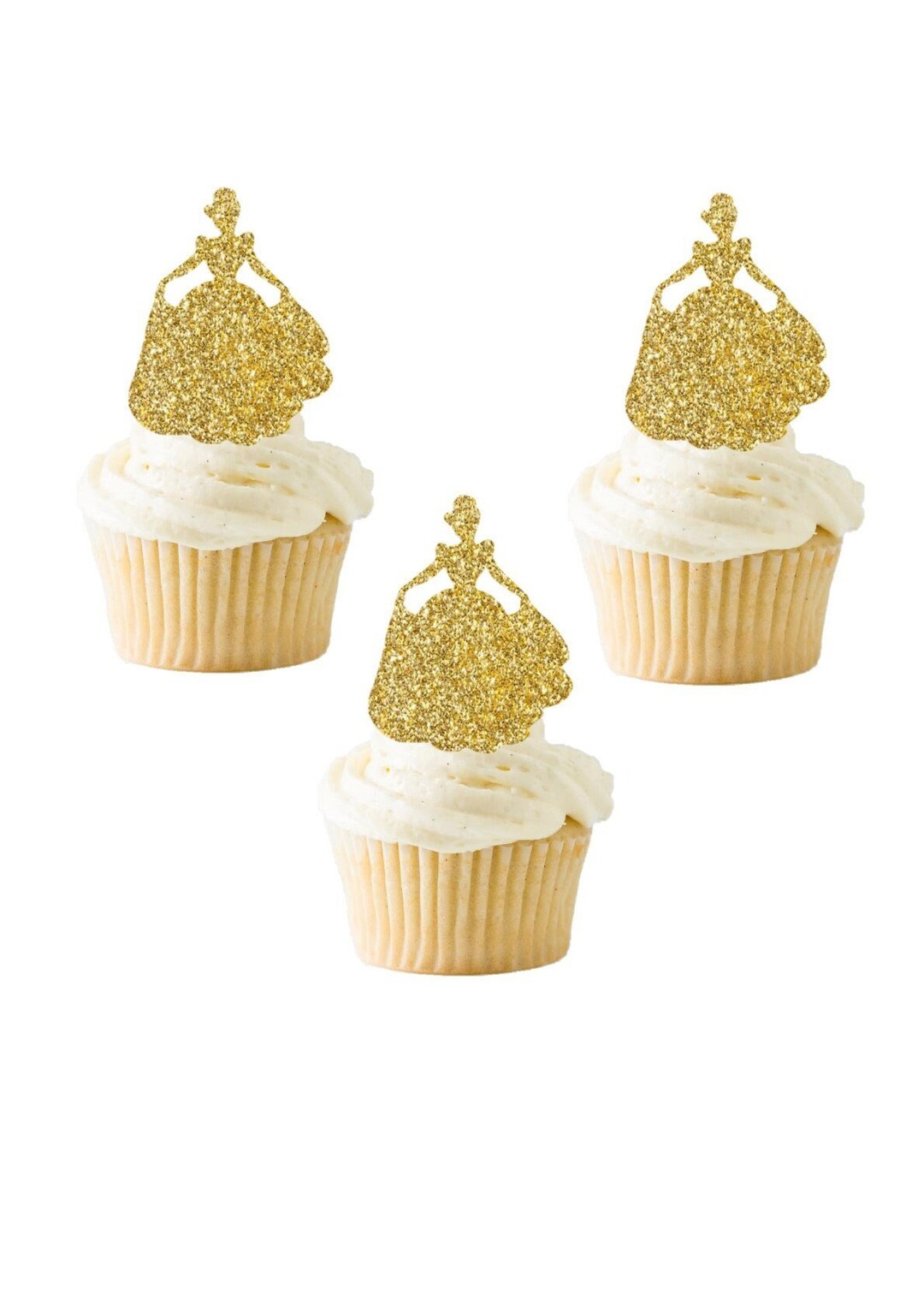 Princess Cupcake Toppers / Girl Cupcake Toppers / Princesses Birthday
