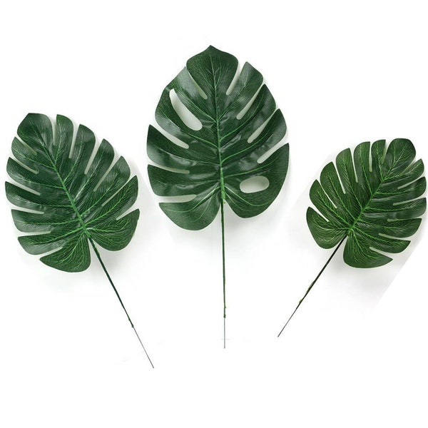 Jungle leaves - cake topper leaves - jungle leaves (3 sizes available)