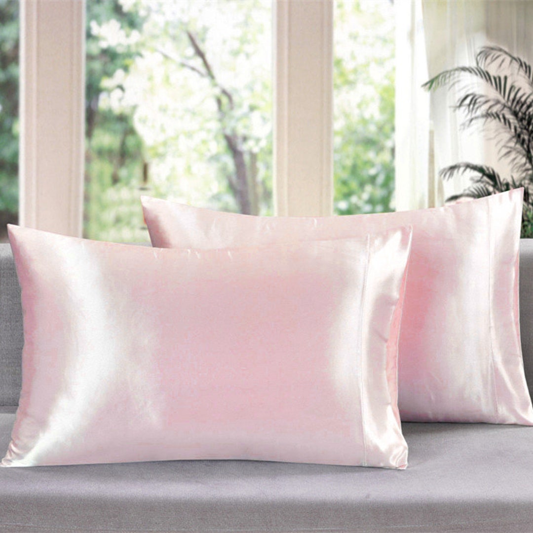 Made in USA Satin Charmeuse Pillowcase Set of 2 Luxurious Etsy