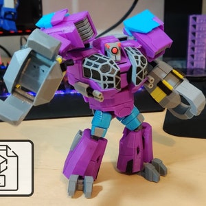 3D Printed Transformers Lugnut Print Files (READ DESCRIPTION)
