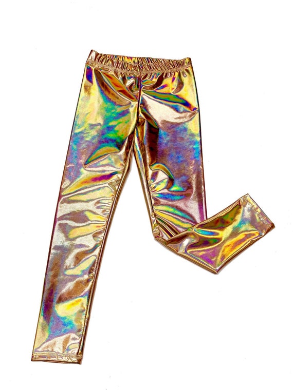 Girls rose gold clearance leggings