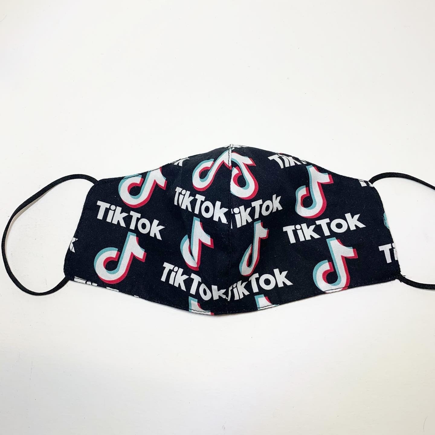 Tik tok ajustado máscara facial / máscara facial lavable Etsy
