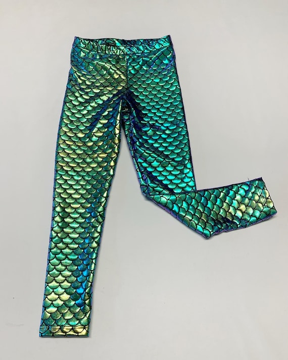 Mermaid leggings girl cheap