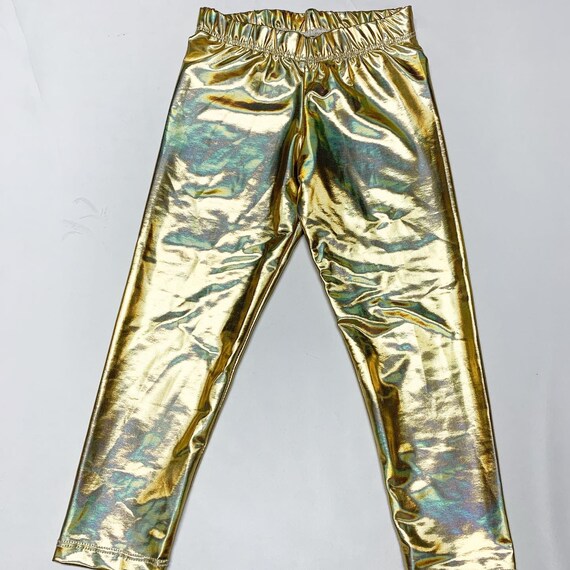 Leggings color oro deals