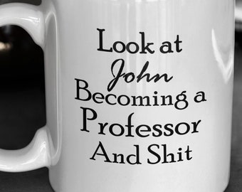 Custom Funny Lawyer Mug| New Professor Gift| Professor Coffee Mug |Professor Promotion | Personalized | Professor Congratulations | TA Gift