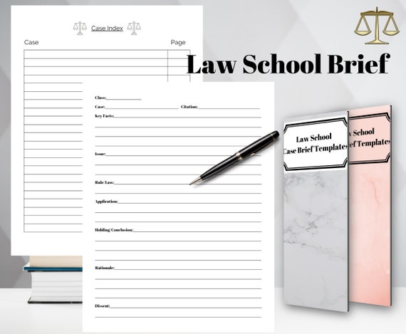 Law School Planner | Law School Template | Law School Case Brief | Law School Student Gift | Law School Planner | Law School Acceptance Gift