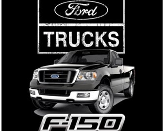Licensed Ford F-150 Muscle Shirt Offroad Machine Built Ford Tough
