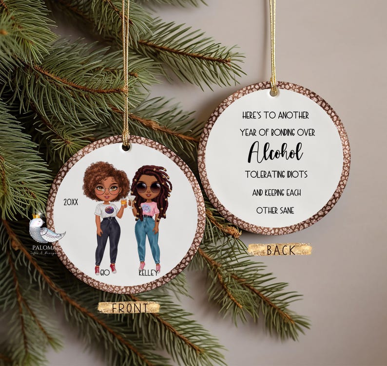 Best Friend Christmas Ideas Gifts 2024 Christmas Ornament Custom