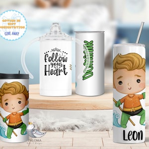 Personalized Superhero Tumbler: Custom Boy Birthday Gift