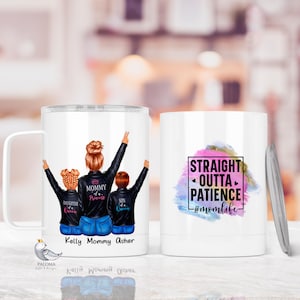 Mom and Children Mug Ceramic Gift for Mom Single Parent Mom and Child Personalized Gift from Kids