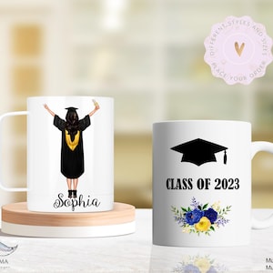 Personalisierte Bachelor-Abschluss-Graduierten-Becher-Abschluss-Geschenk für sie gemeisterte es 2024 Wein-Becher-Abschluss 2024 Reise-Becher