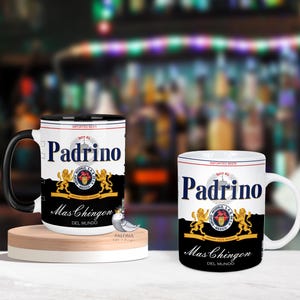 Mug en céramique El Padrino Regalos Para Padrinos-Padrino cadeau café cadeau Padrino cadeau pour Padrino cadeau café mexicain cadeau latin pour lui