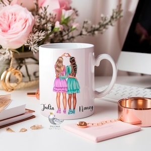 Personalized Soul Sister Coffee Mug - Sisters By Heart Gift