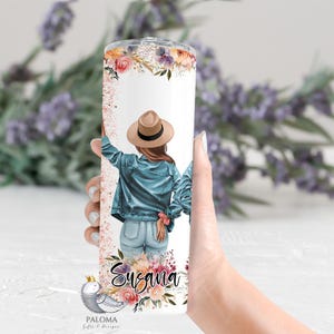 Personalized Friends Tumbler Birthday Gift for Her Friends Gifts Spanish Gifts-Friends Name Gifts