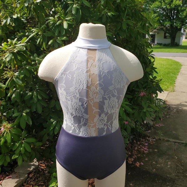 Youth Ombre & Lace Dancewear Leo
