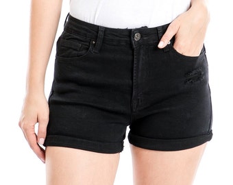 Body Enhancing Denim Shorts