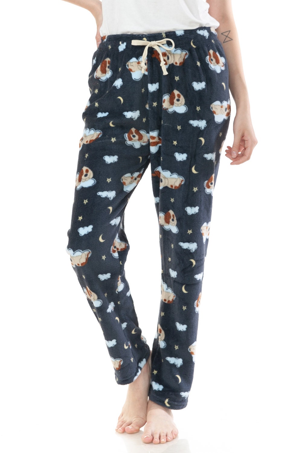 Women's Printed Lounge Pants – Comfortable Long Pajama Pants For