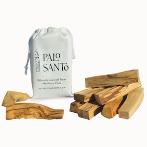 Palo Santo Sticks PREMIUM Paquete de 9 varillas de Perú, varillas de incienso Palo Santo SOSTENIBLES Y NATURALES, varillas de alta calidad Palo Santo Smudge