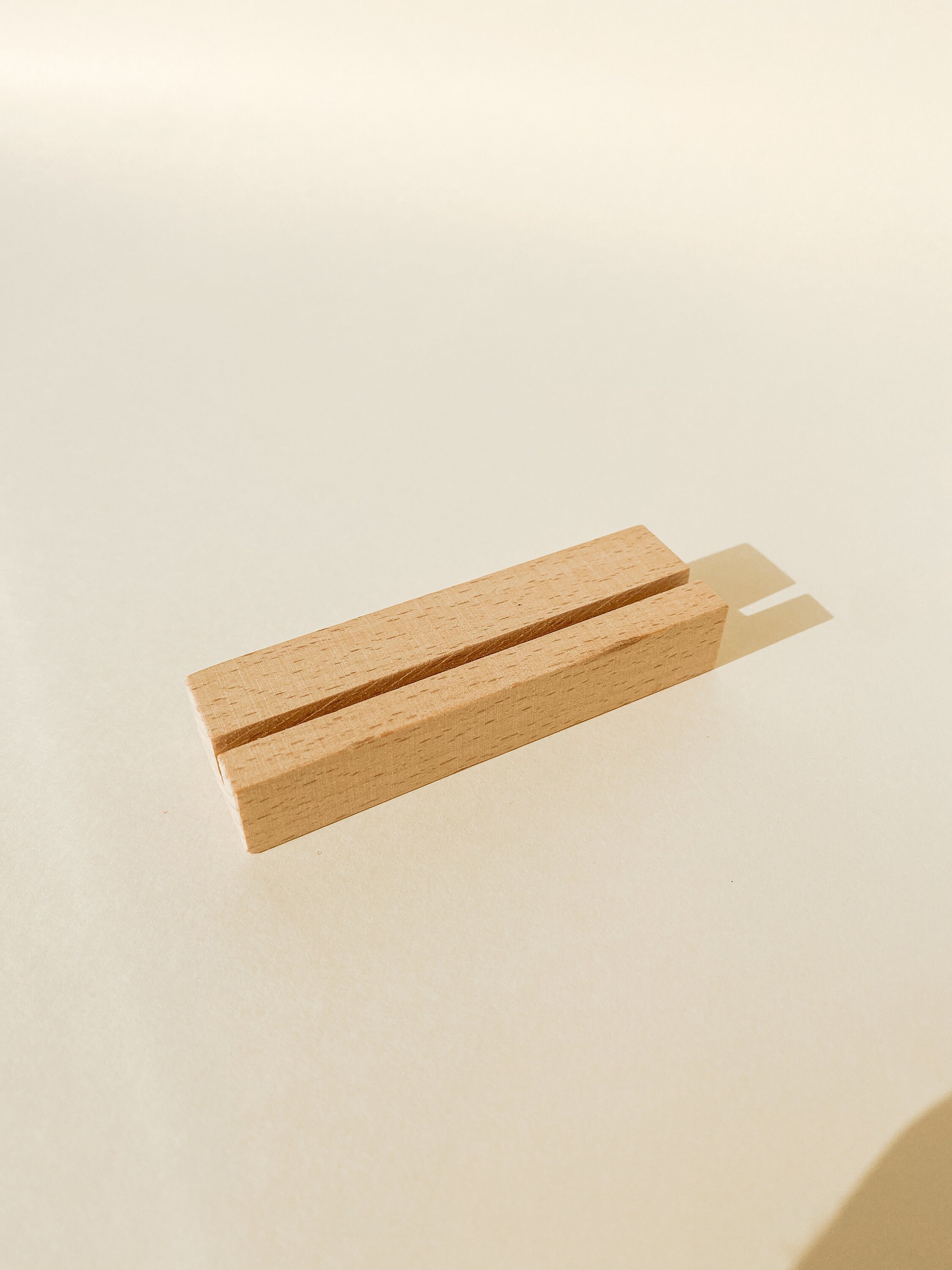 Wooden Card Holder for Affirmation Cards Natural Wood Stand Etsy Australia