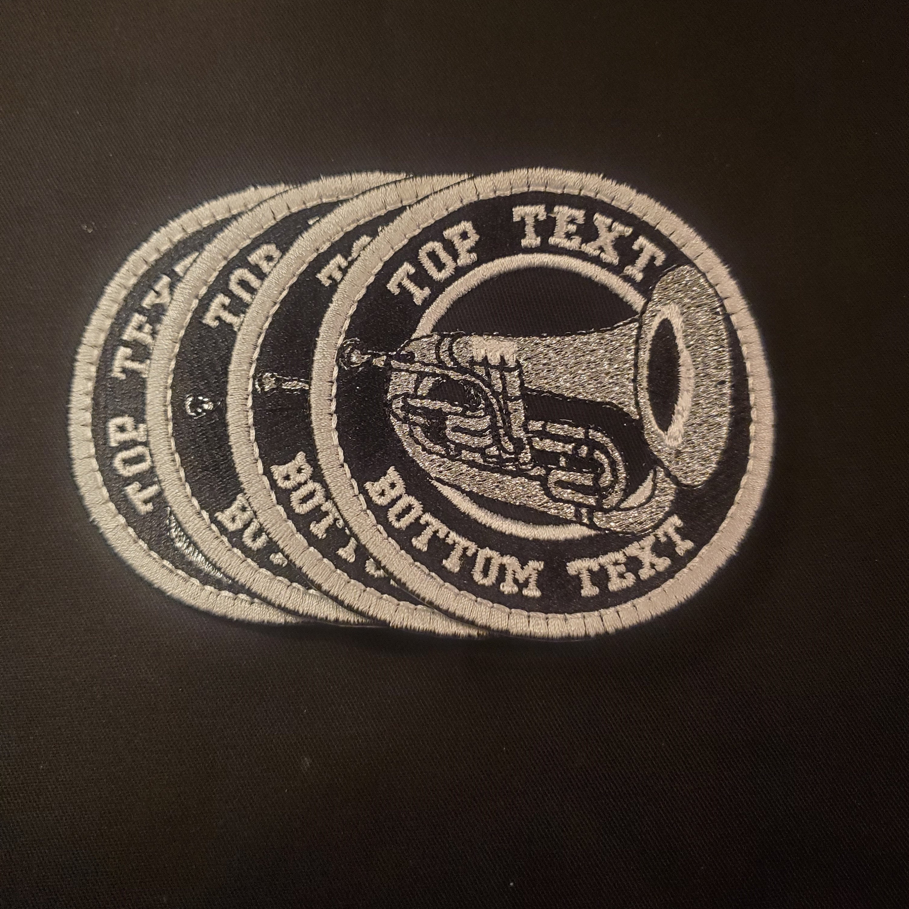 CUSTOMIZABLE Baritone Embroidered Patch 3