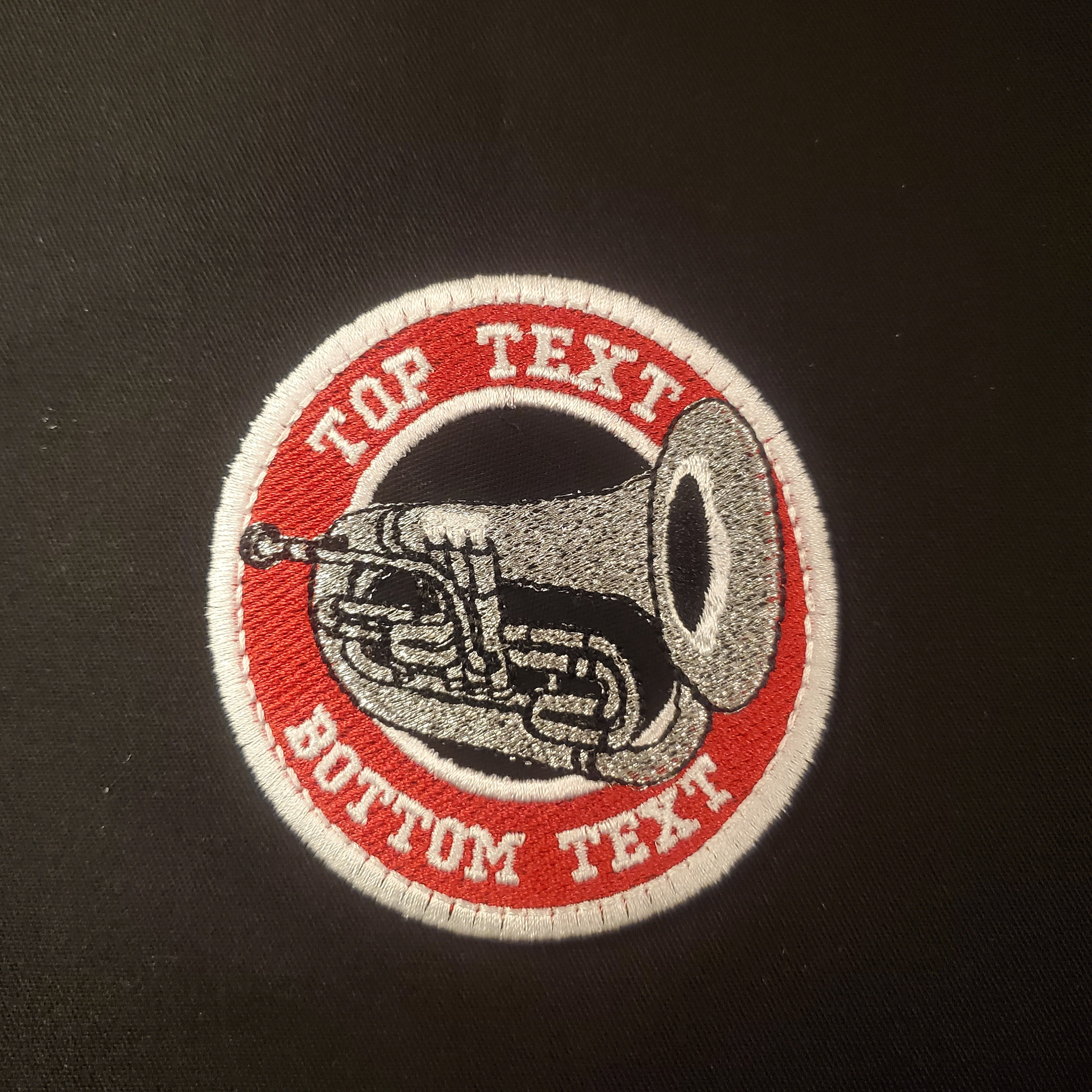 CUSTOMIZABLE Baritone Embroidered Patch 3