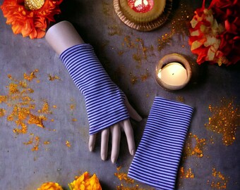 Mitaines jersey coton /mitaines femme/mitaines /mitaines ados /gants sans doigts /mitaines bohème chic /mitaines originales /mittens /gants