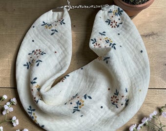 Cubre cicatriz de tiroides de algodón orgánico / cubre cicatriz de tiroides / bufanda para la tiroides / cubre cicatriz de tiroides / collar para cubrir cicatriz de tiroides